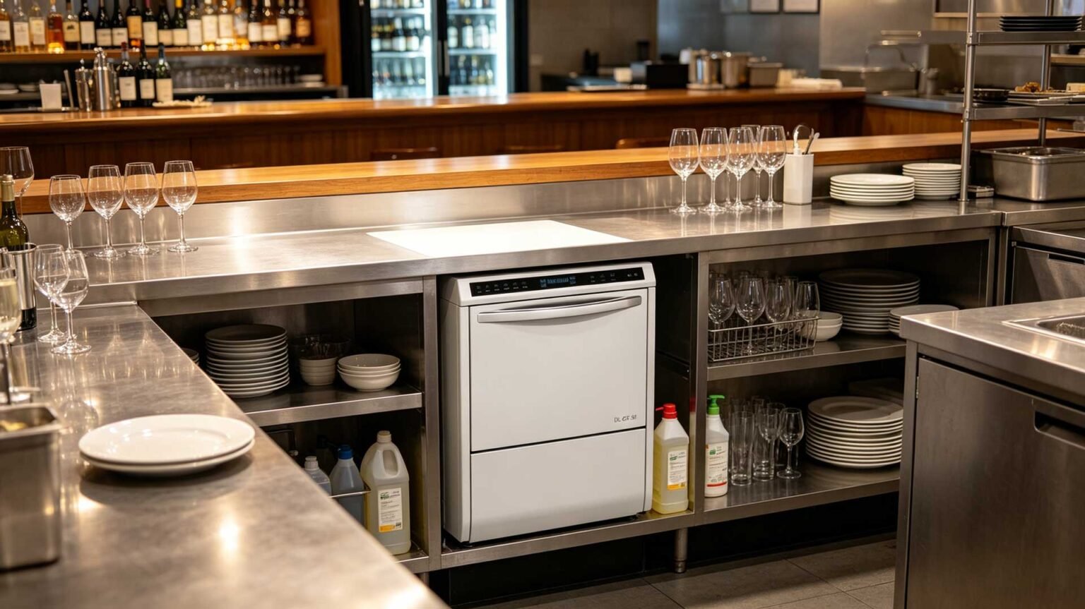 DL-GTX-S1 Undercounter Dishwasher: The Compact Frigidaire-Style Solution for Space-Limited Commercial Kitchens